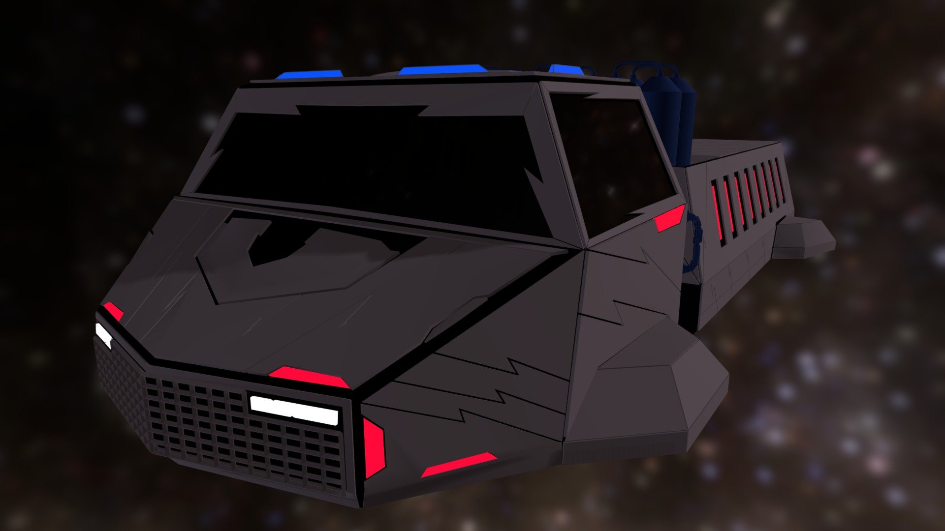 Truck lowpoly
