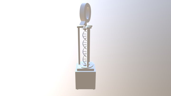 High Q Trophy 3D Model