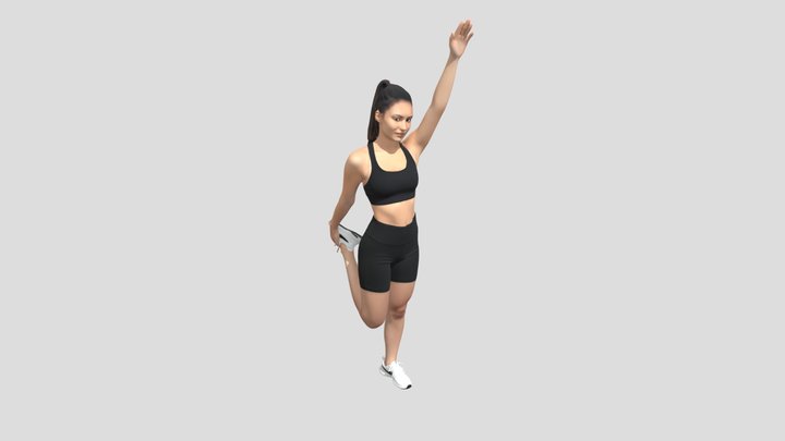 One-Leg Quad Stretch – Modèle 3D gratuit STL