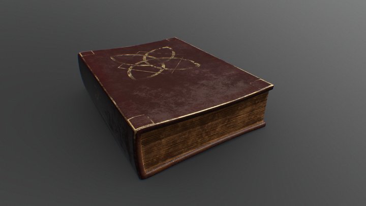 Mysterious Book 3D Model
