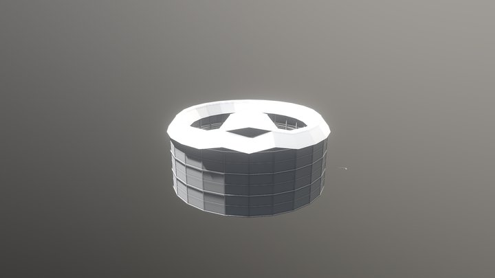 Globe Theater Sketch Fab 3D Model