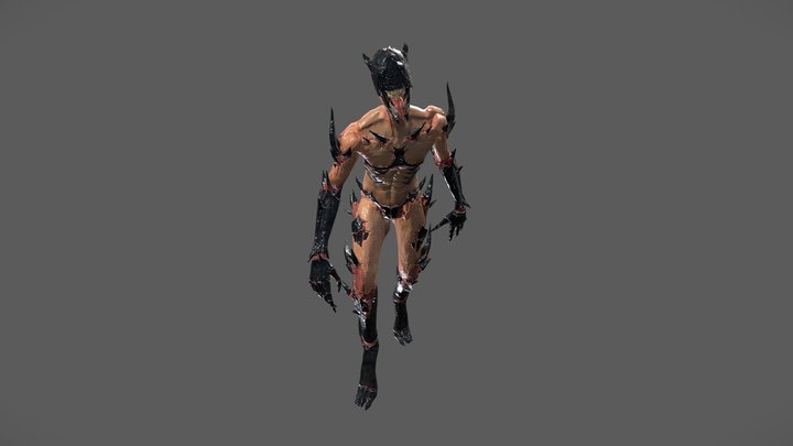 Virus X 3D Model