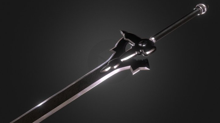 Elucidator (Sword Art Online) 3D Model
