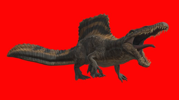 Posed JWR spinosaurus