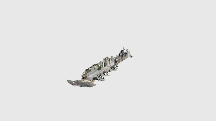 0801_Daniel_WalkingAlley 3D Model
