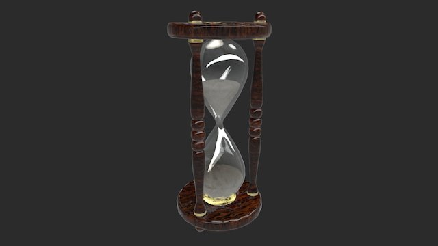 Realism Hourglass 3D Model