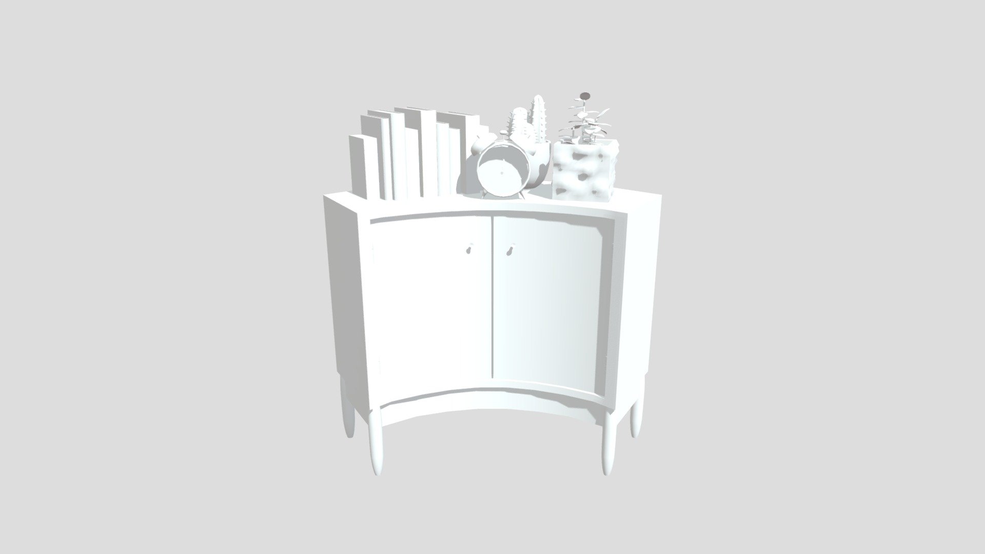 Curved Cabinet