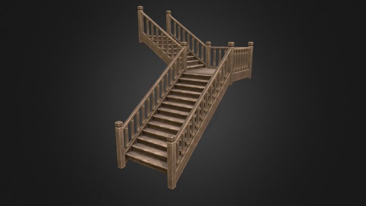 Staircase 3D Model