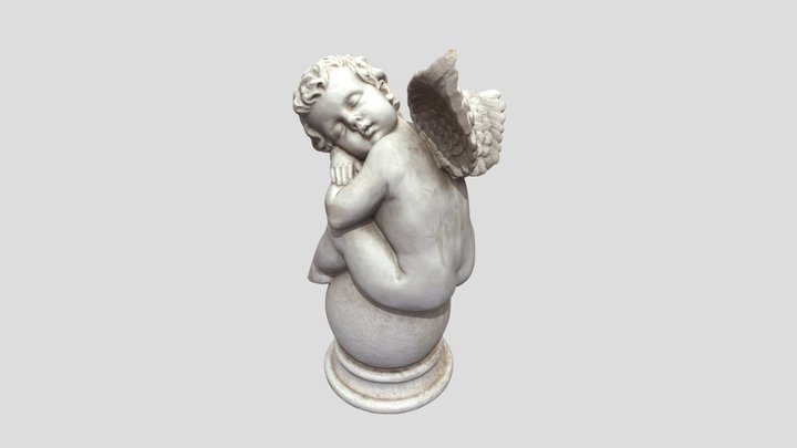 Angle_of_ Statue 3D Model