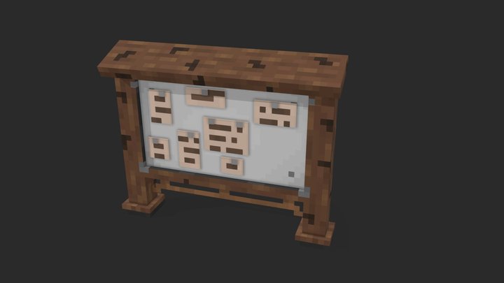 [S] Newsboard - by xn80a32 3D Model