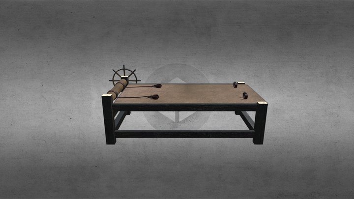 chevalet 3D Model