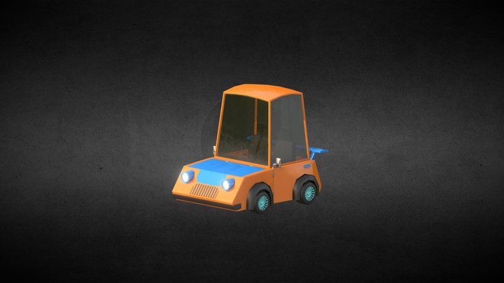 Car isometric style 3D Model