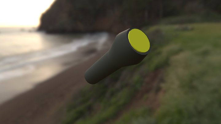 Flashlight 3D Model