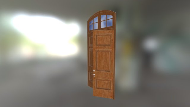 303538337_Door_EntranceOfAsiaGlobalInstitute 3D Model
