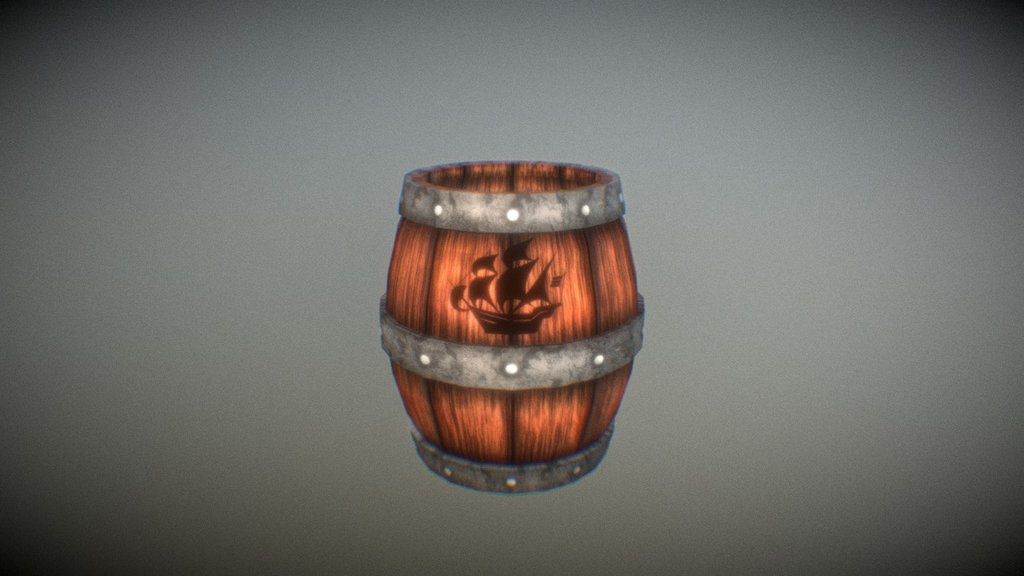 Open Top Shipping Barrel