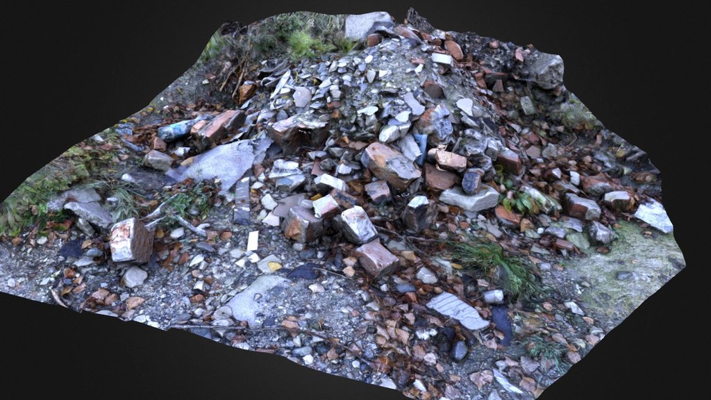 Rubbles (game asset) - 3D model by Dominik Lebiedowicz (@dominik ...