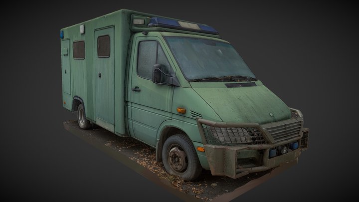 Special ambulance 3D Model