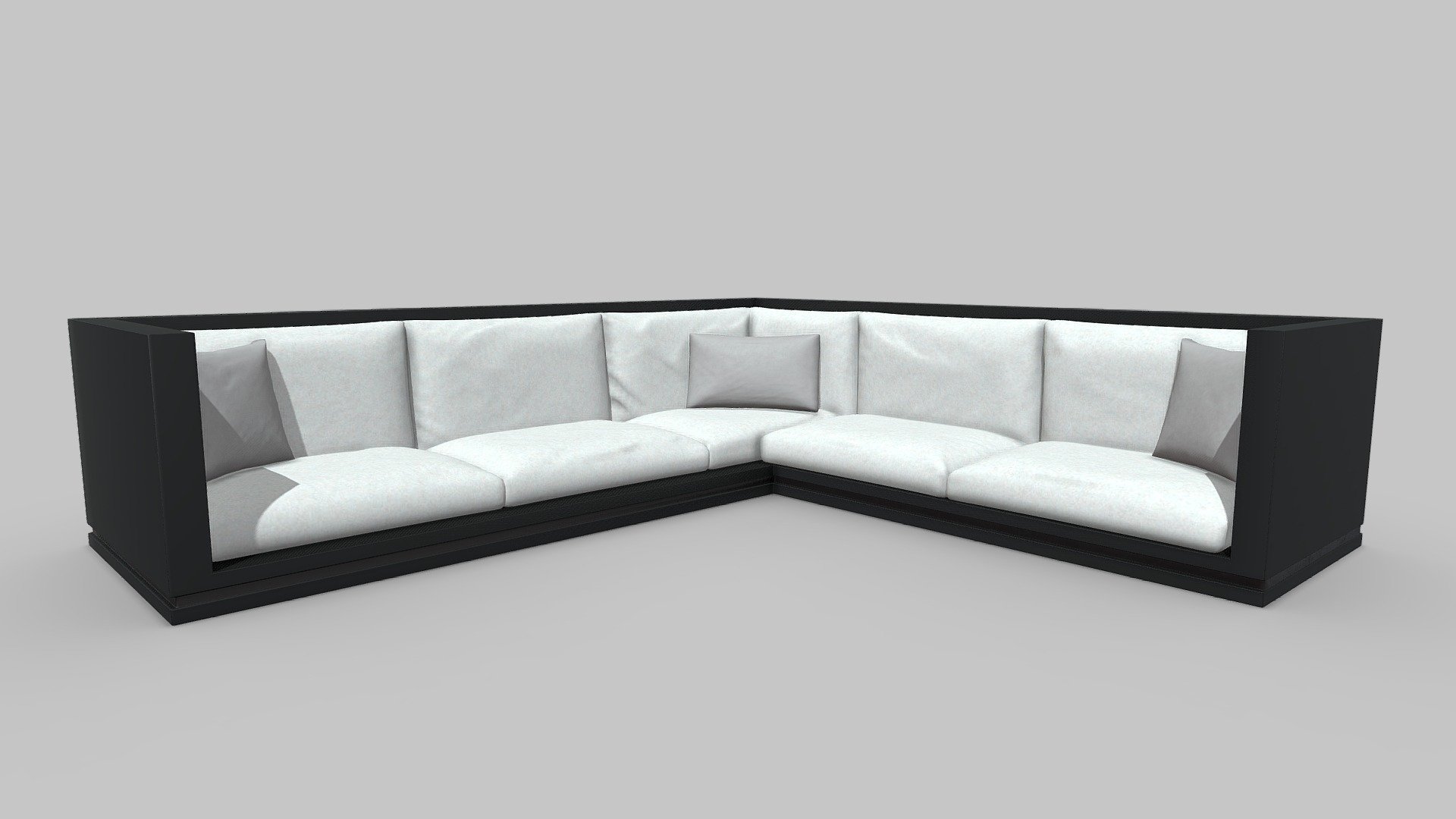 Modern Sofa Download Free 3D model by dylanheyes [9f4c679] Sketchfab