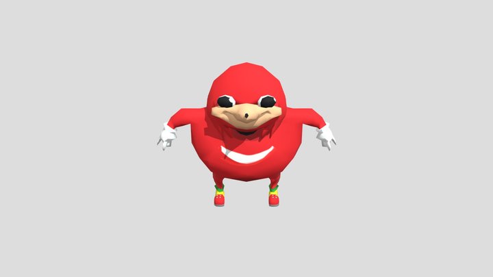 Uganda-knuckles 3D Model