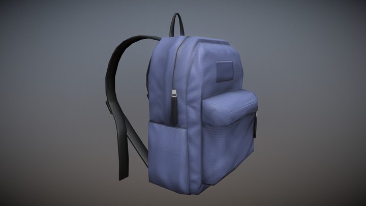 Back Pack 3D Model