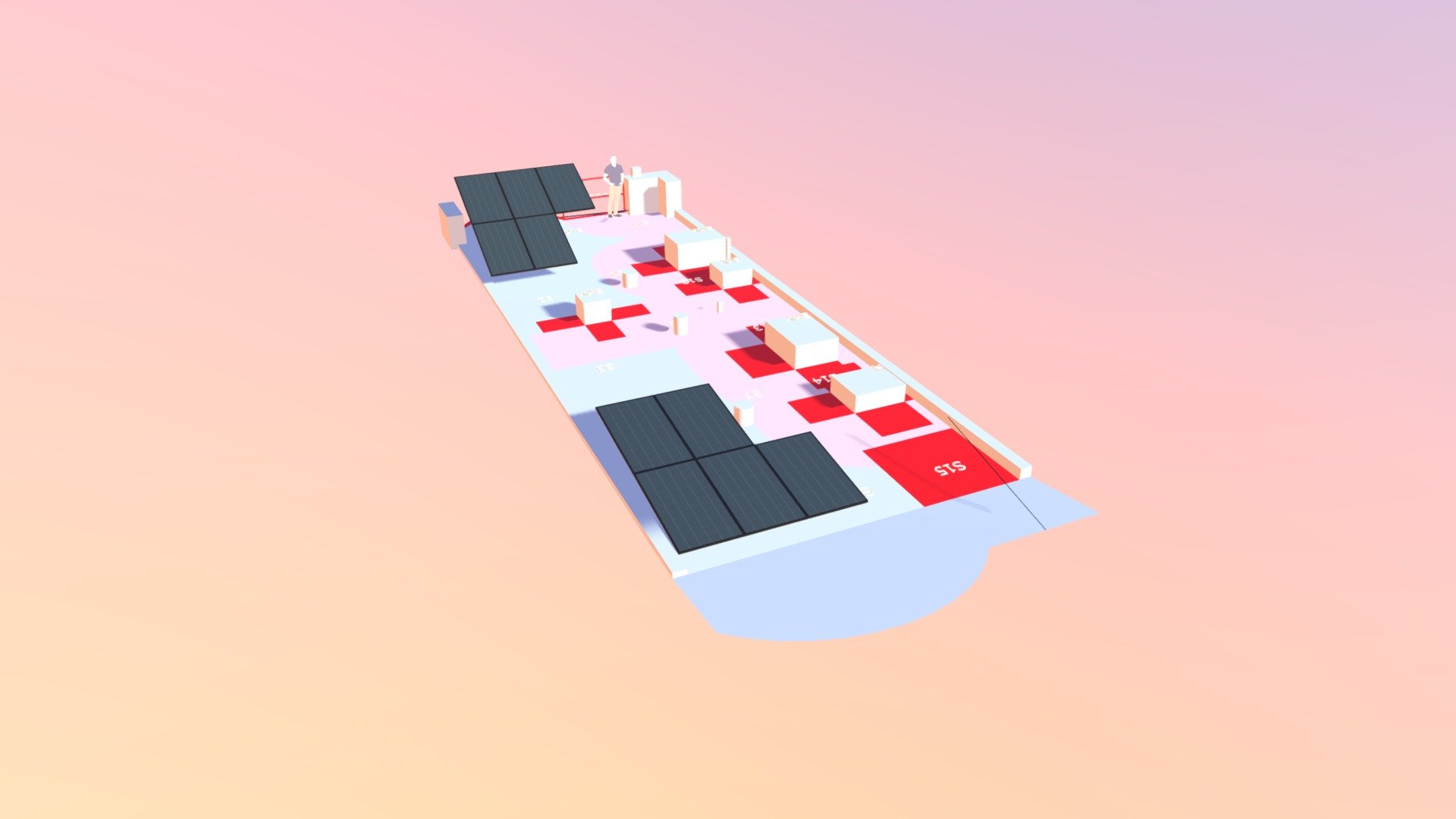 547 Bay Ridge Parkway 10 Mod Tilt 3D model by brooklynsolarworks