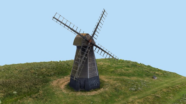 Rottingdean windmill photogrammetry 3D Model