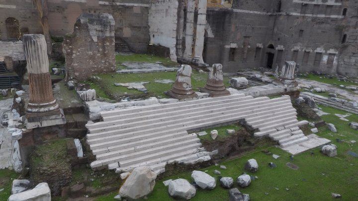 Forum of Augustus (Rome, Italy) 3D Model