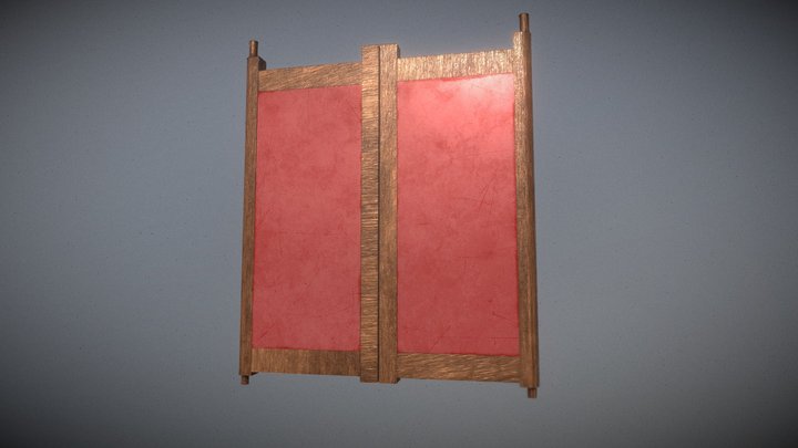 Wood_Door 3D Model