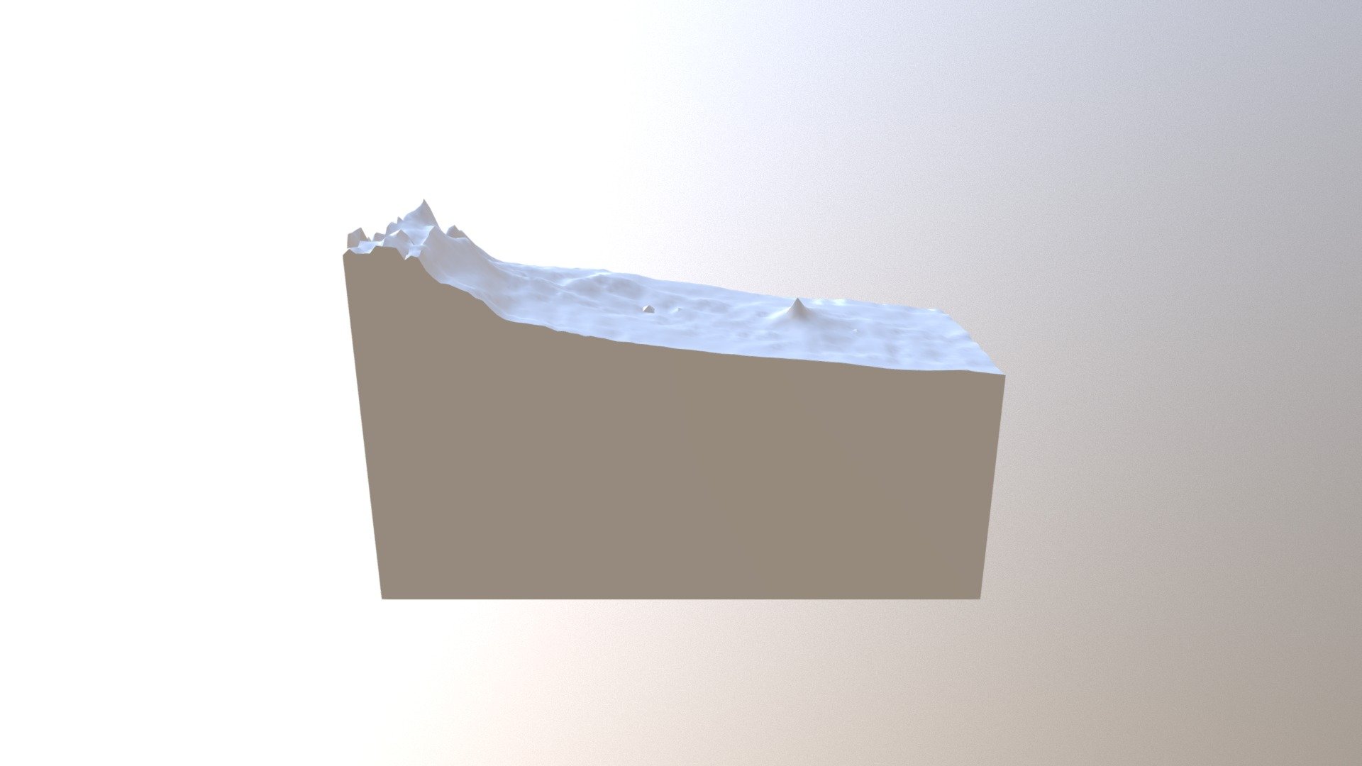 Contour of land