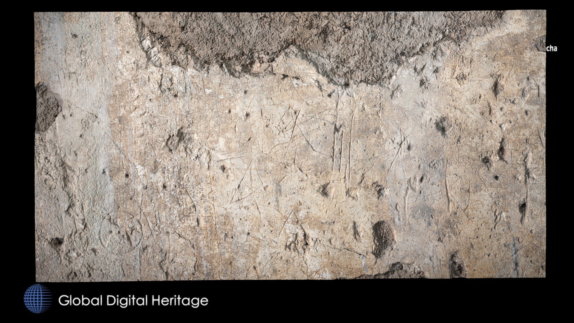 15th C. Horseman Graffiti, Calatrava la Vieja