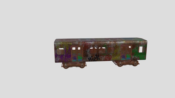 Trem 3D Model