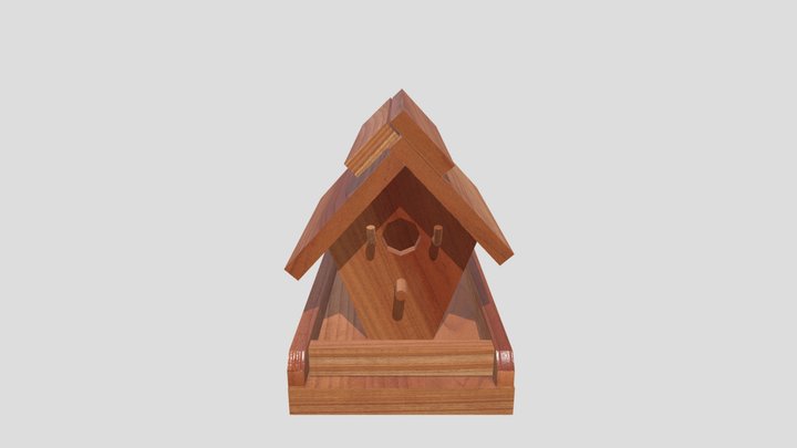 Pajarera - Birdhouse 3D Model