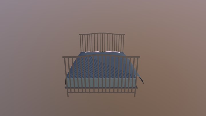 Dorm Bed 2018 3D Model