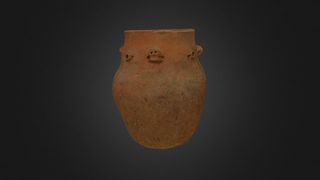 Céramique Castillo Décoré 3D Model