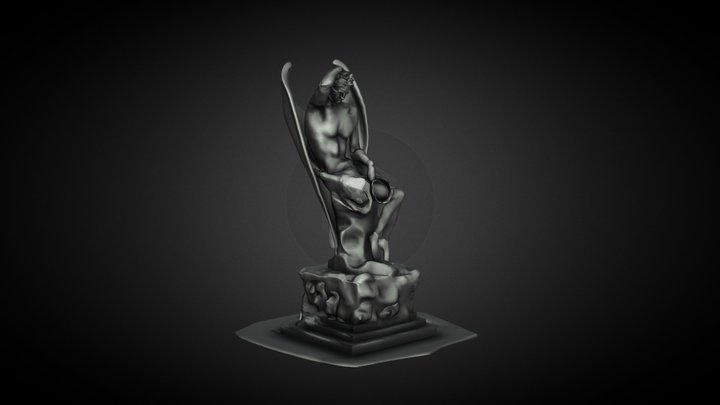 The Genius of Evil 3D Model