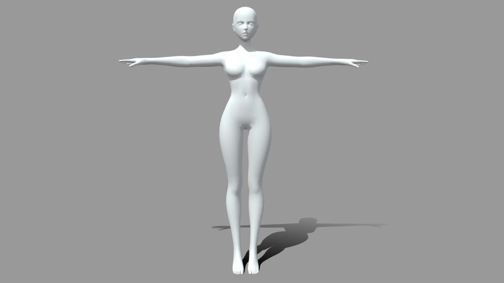 Free Pack - Female Base Mesh