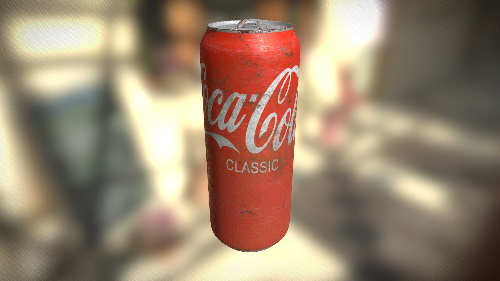 Coca Cola Pop/Soda Can Damaged Download Free 3D model by cola8