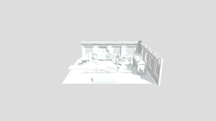 Factory 3D Model