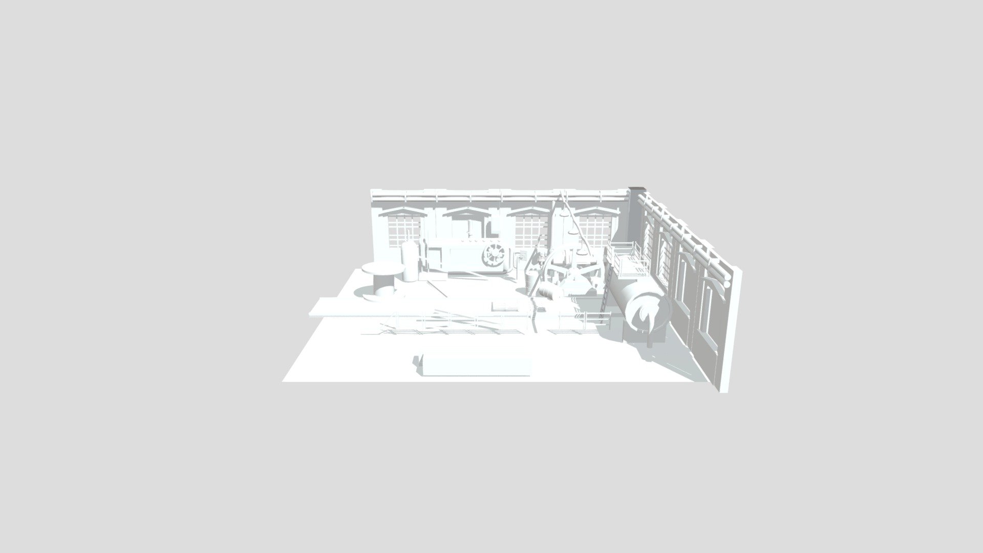 Factory - 3D model by sveneke0516 [9f547ce] - Sketchfab