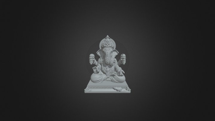 Dagdusheth Ganesh 3D Model For 3d Printing 3D Model