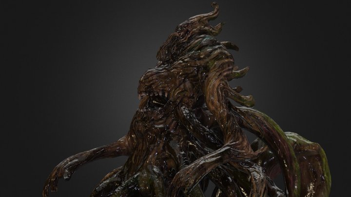 The creature　wip 3D Model