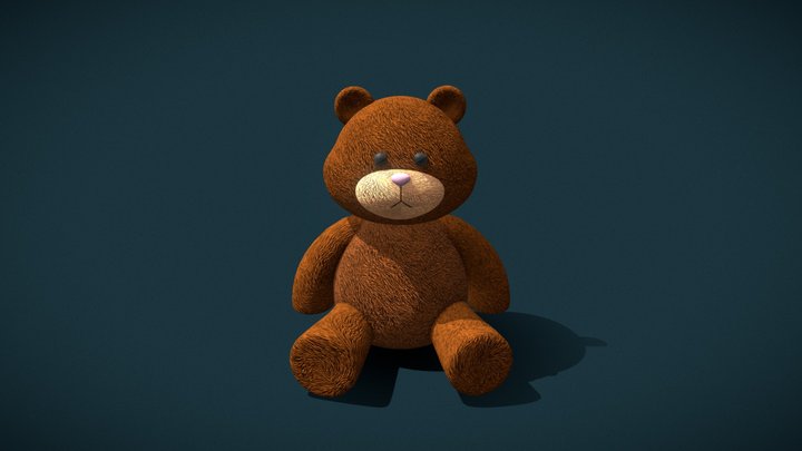 Teddy Bear 3D Model
