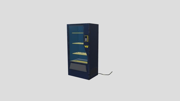 Hermes - Vending Machine 3D Model