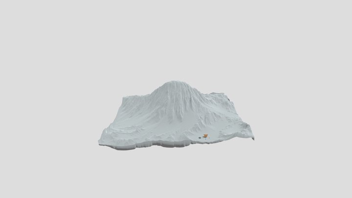 well mountain 3D Model
