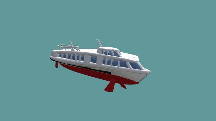 Корабль "Ракета" 3D Model