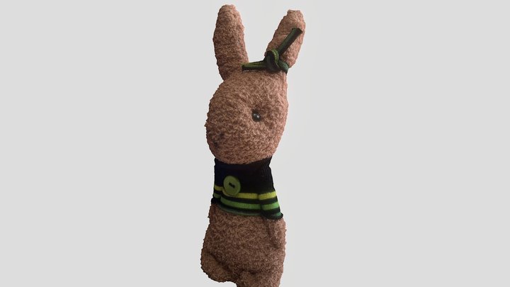 Easter Bunny 3D Model