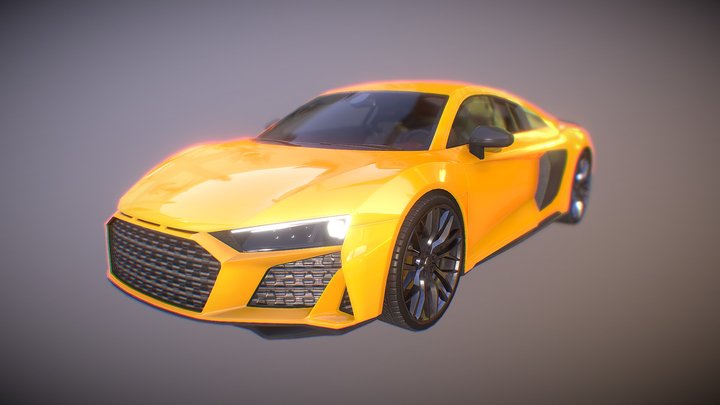 Audi_R8 3D Model