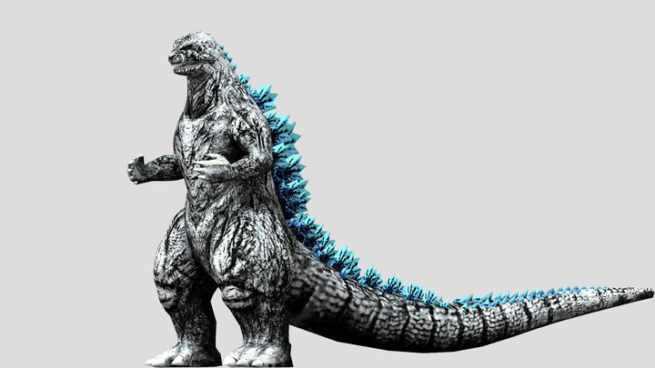 Snow Godzilla – Modèle 3D gratuit STL
