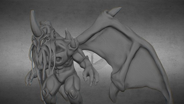 Star Child 3D Model