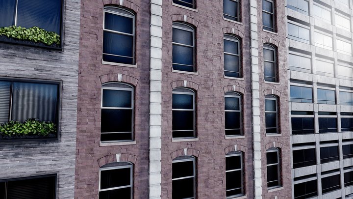 Building Facades – Modèle 3D gratuit STL